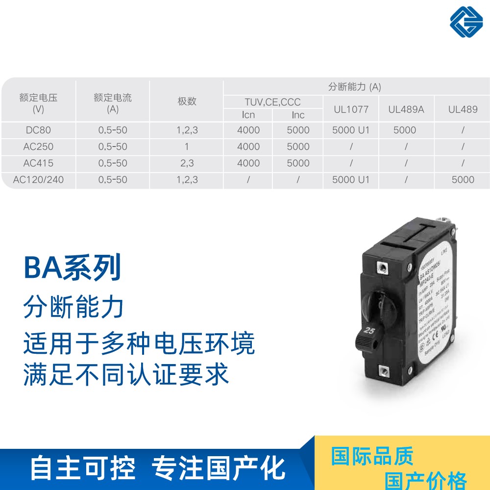 电动机选择小型Circuit breaker技巧