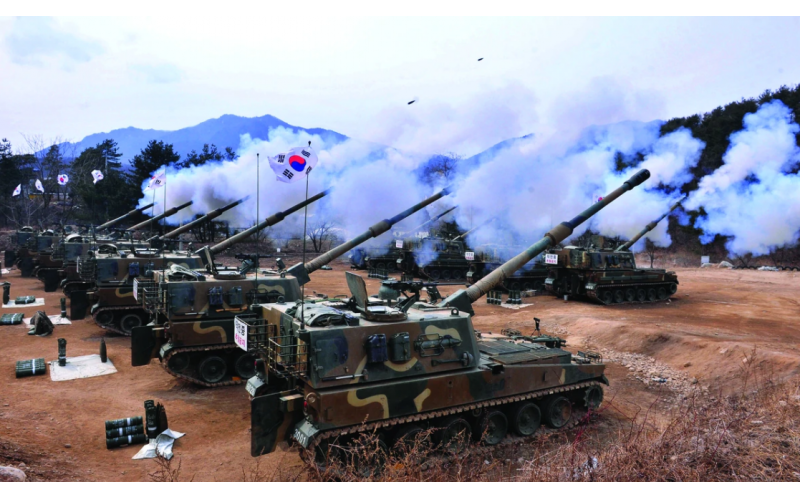 South Korea replaces German imported K9 self-propelled howitzer engine with domestically produced engine