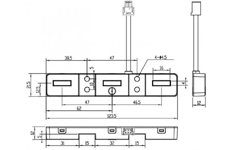 Vehicle grade current sensor - Weikewei GBB9001 certified enterprise