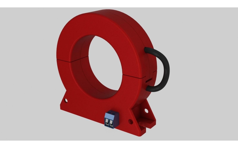 Can the secondary side of the current transformer be open circuited?