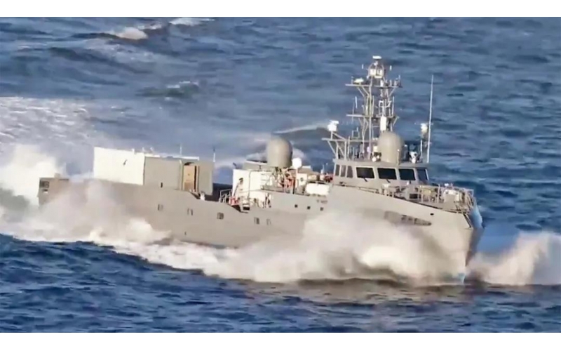 US unmanned ship test, using guerrilla warfare at sea to deal with China?