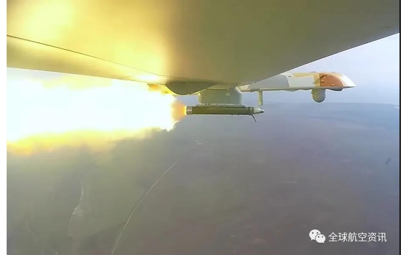 Russia showcases the ability of the Orion drone to attack aerial targets