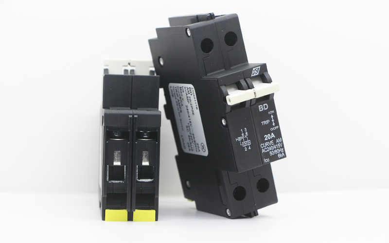 BD Series - Hydraulic Electromagnetic Circuit Breaker - Auxiliary Switch