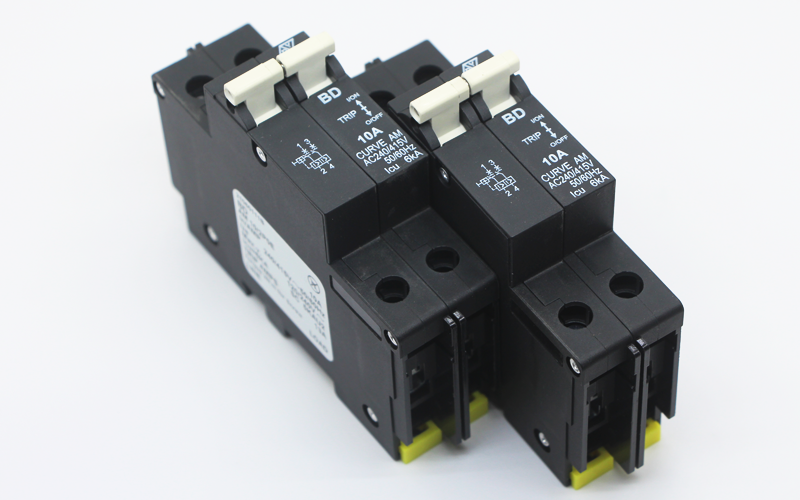 BD Series - Hydraulic Electromagnetic Circuit Breaker - Auxiliary Switch