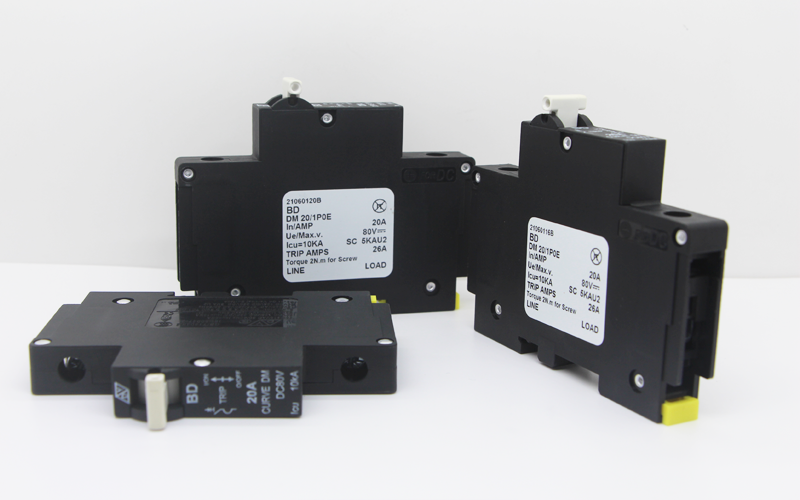 BD Series - Hydraulic Electromagnetic Circuit Breaker - Auxiliary Switch